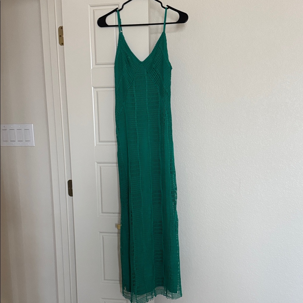 Zara Teal Maxi Dress